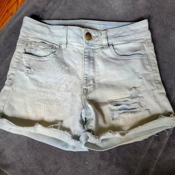 2/$20 American Eagle High Rise Shortie Shorts 4 - Picture 1 of 11
